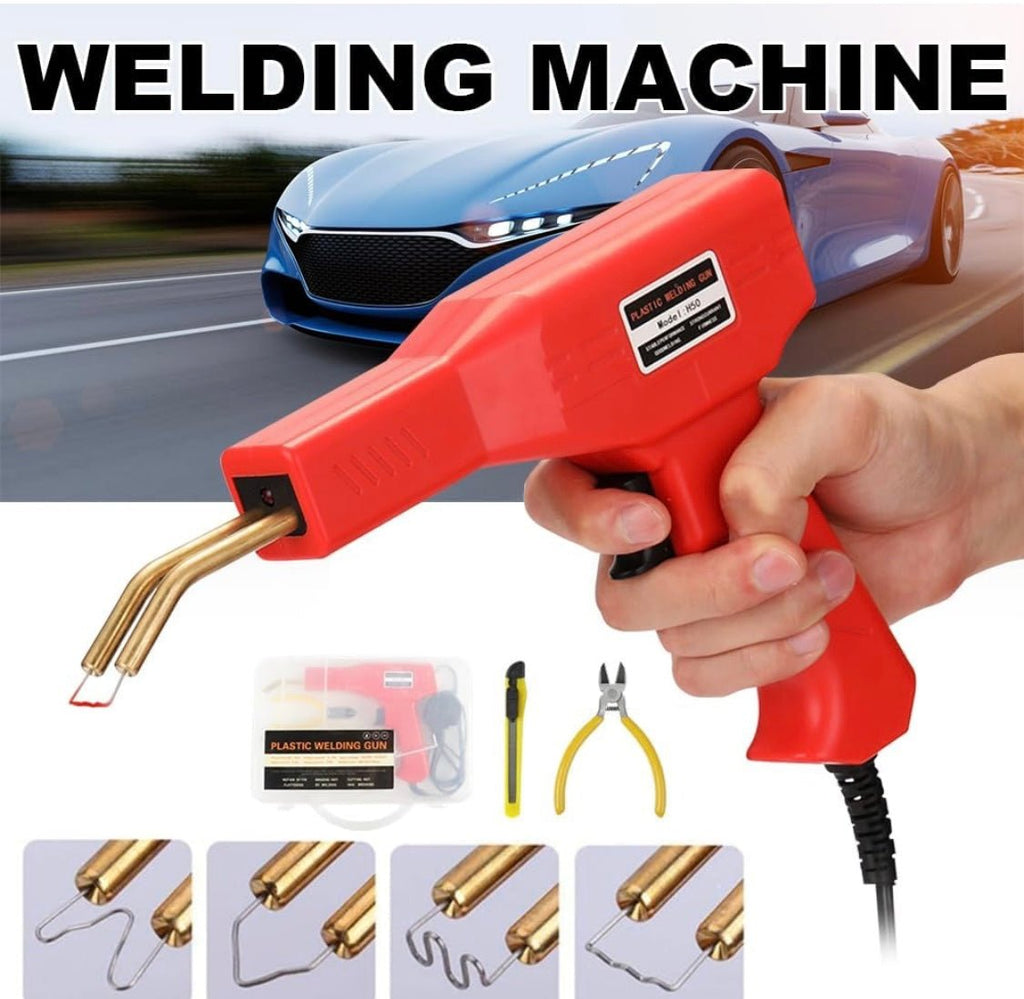 Plastic Repair Kit with Stainless Steel Clamps, 200 pcs, 50W