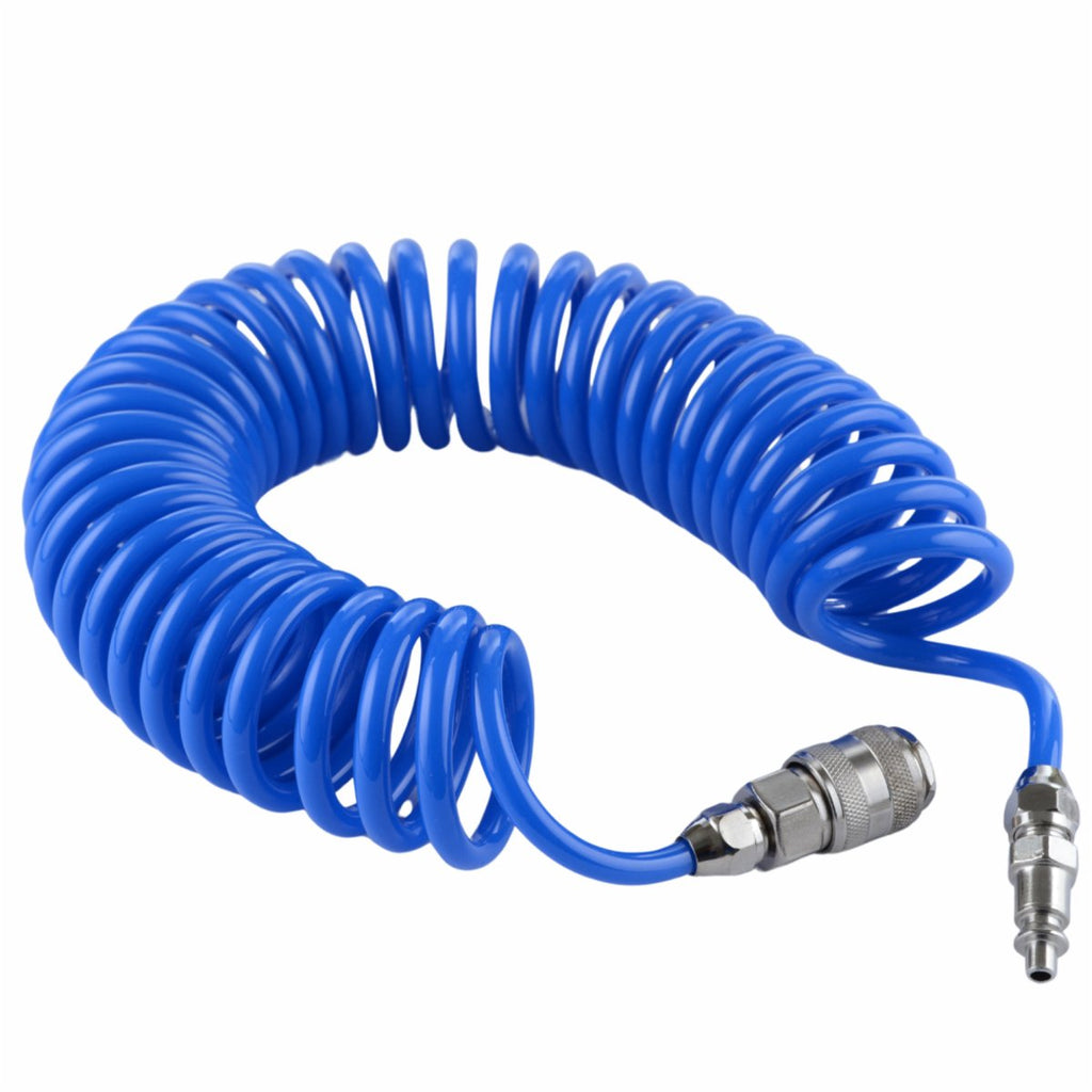 Must pneumaatiline puhastuspüstoli komplekt vooliku ja kolmikühendusega