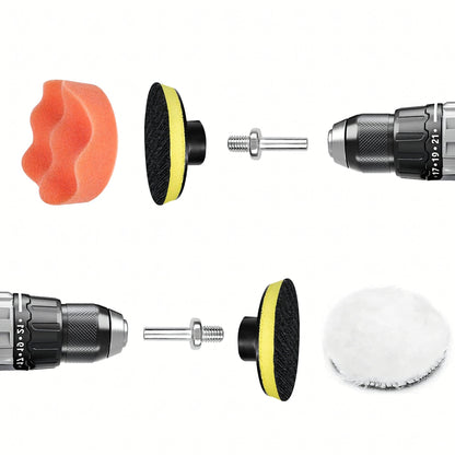 Poleerimispadjad ja - švammid trellipoleerijale, 80 mm – 11 - osaline - Ostuklikk