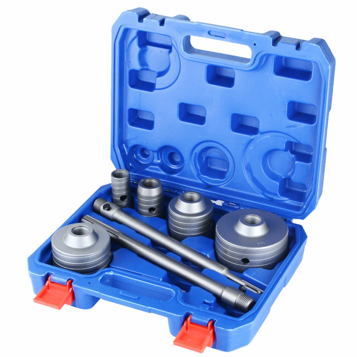 Black professionaalne betooni südamikpuuride komplekt, 9 tk