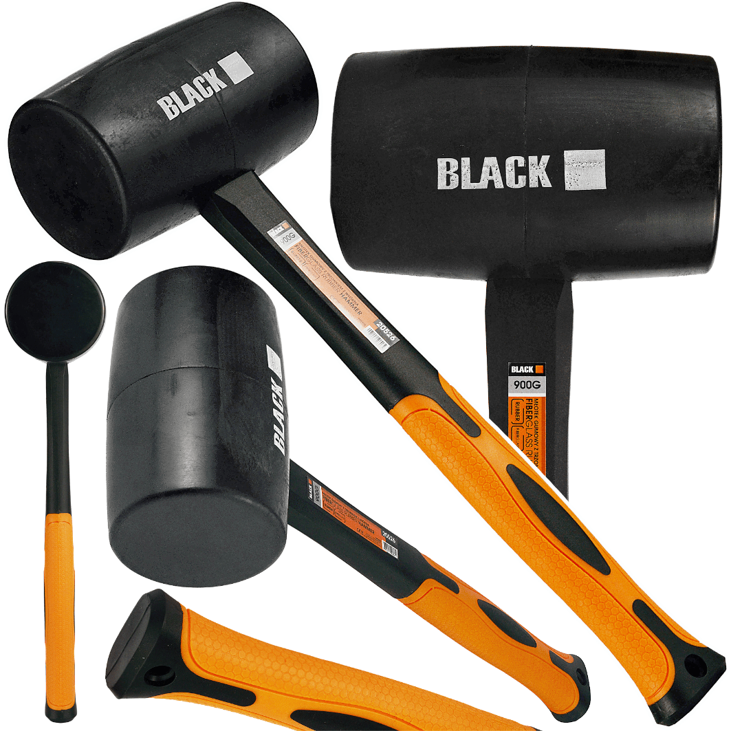 Professionaalne kummivasar 900 g klaaskiust varrega - Ostuklikk