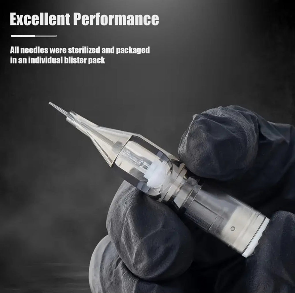 Professionaalne pöörlev tätoveerimiskomplekt toiteplokiga 220V-240V