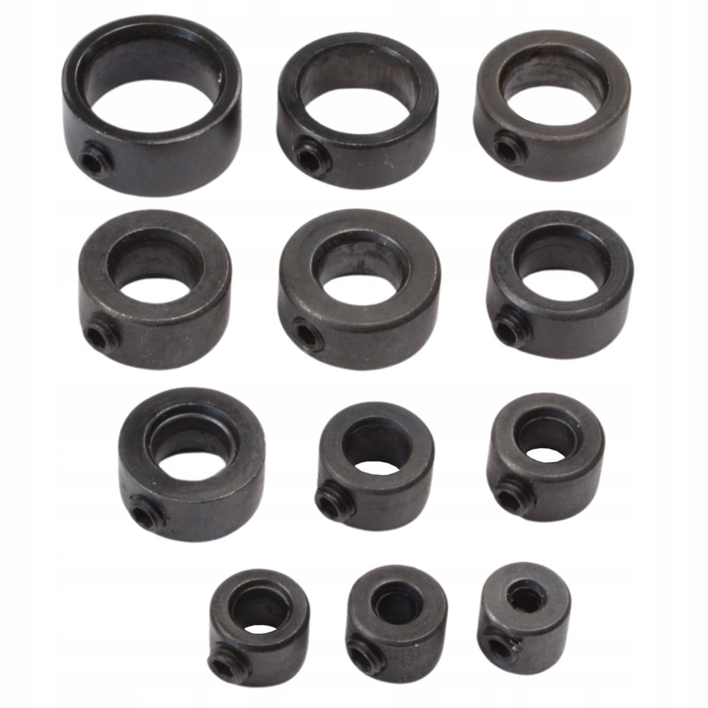 13-Piece Drill Depth Stop Set with Hex Key