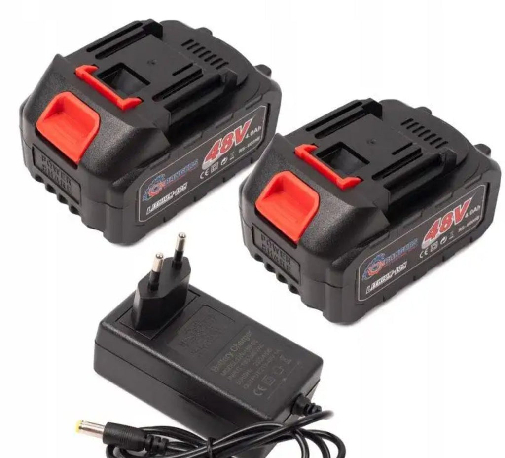 RANGERS Cordless Brushless Angle Grinder 48V 4.0Ah 125mm (125 mm)