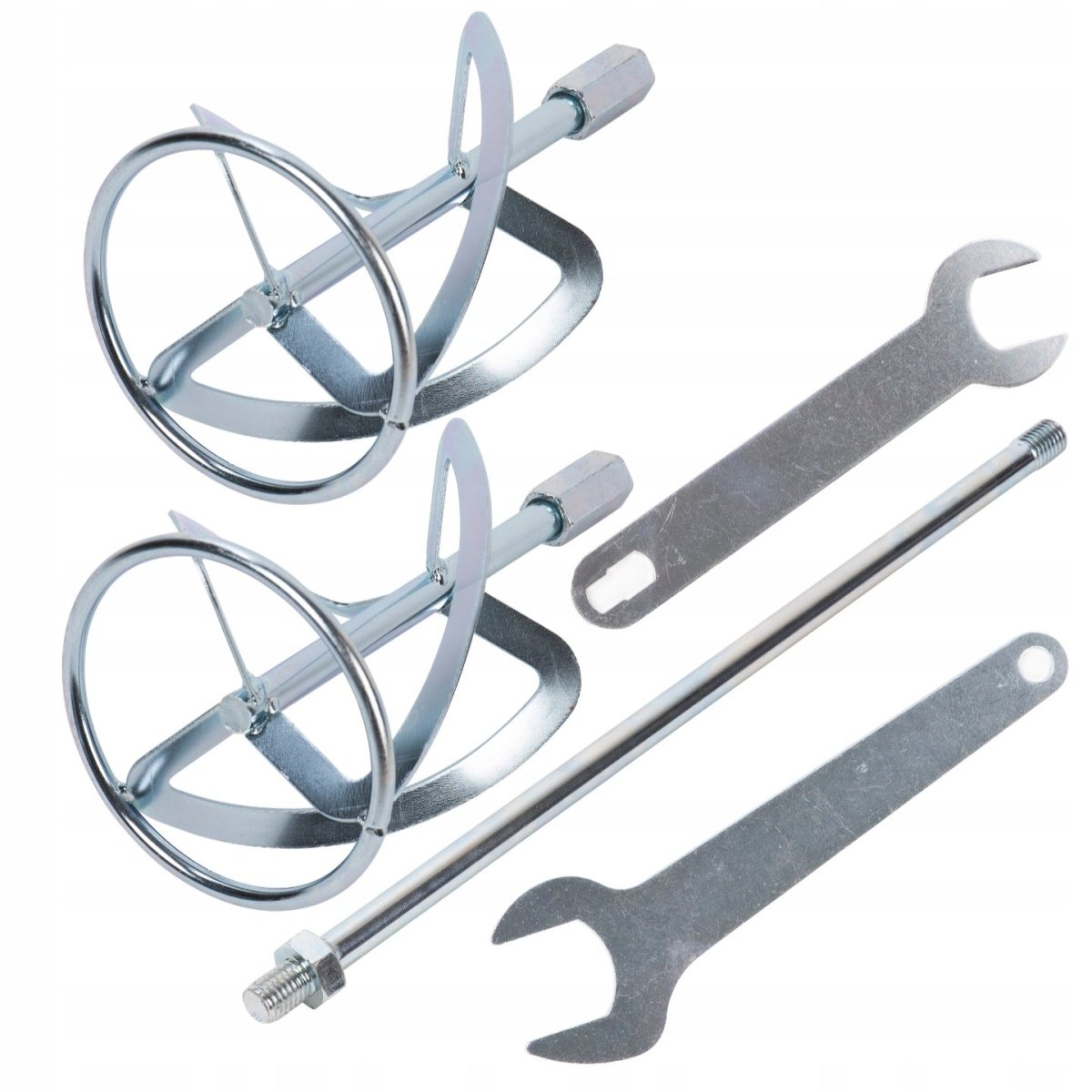 RANGERS RS-1203 juhtmeta 48V mikser 2×5.0Ah akudega ja 2 terasest segamislabaga