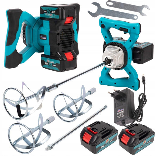 RANGERS RS - 1203 akusegisti 48V – 2×5,0Ah, harjavaba, 2 segutera - Ostuklikk