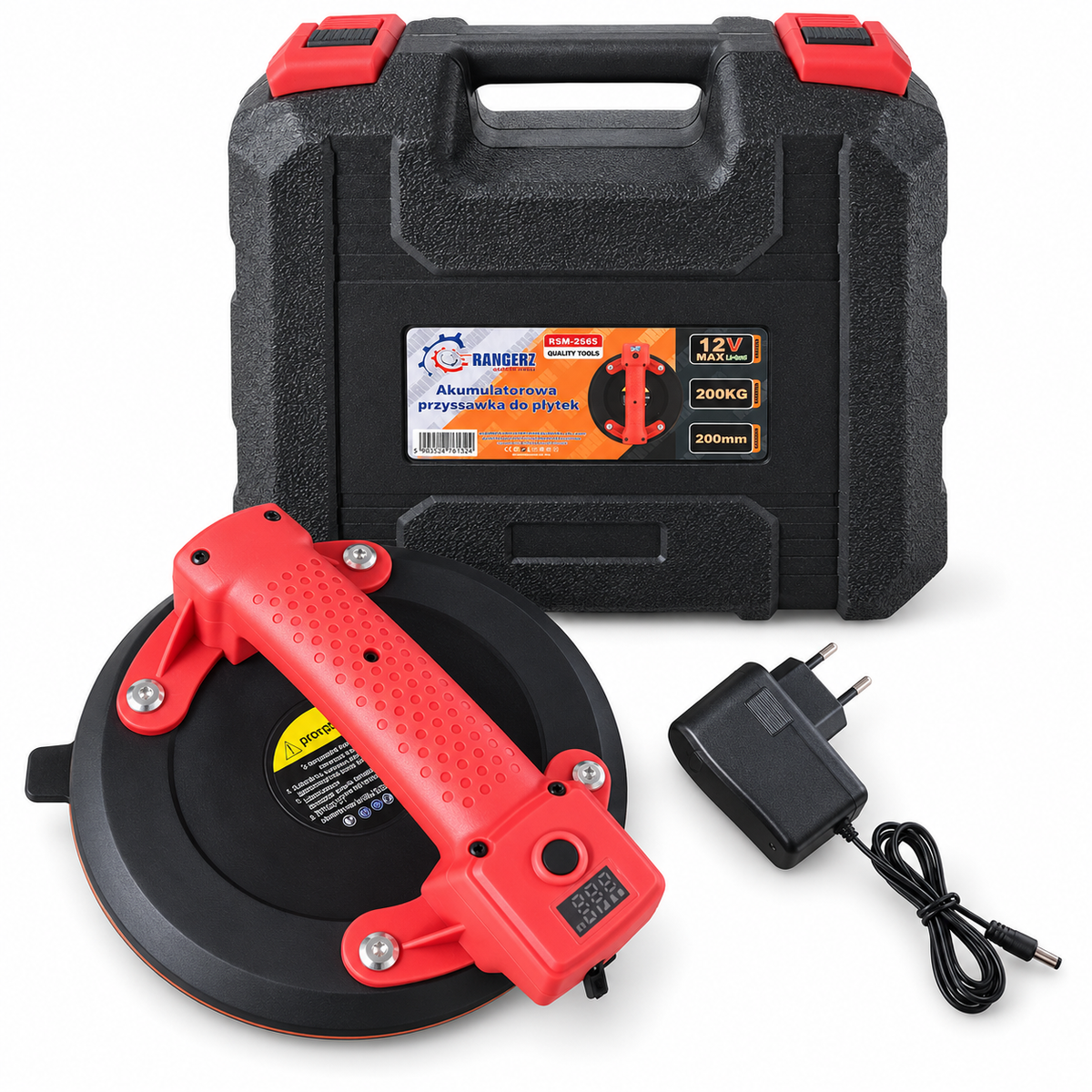 RANGERZ RSM-2565 vacuum suction cup with case and charger