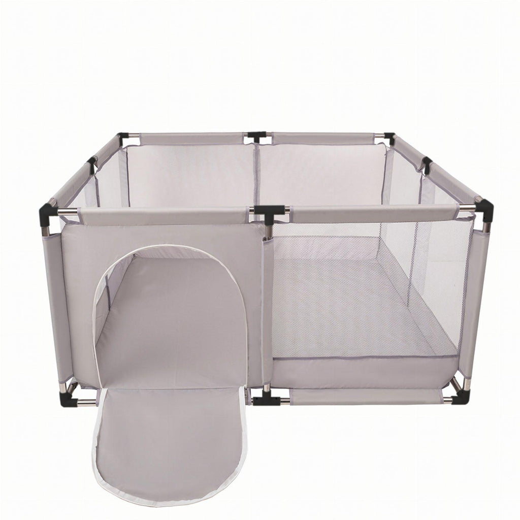 Children's Playpen with Foldable Ball Pit 126x126cm
