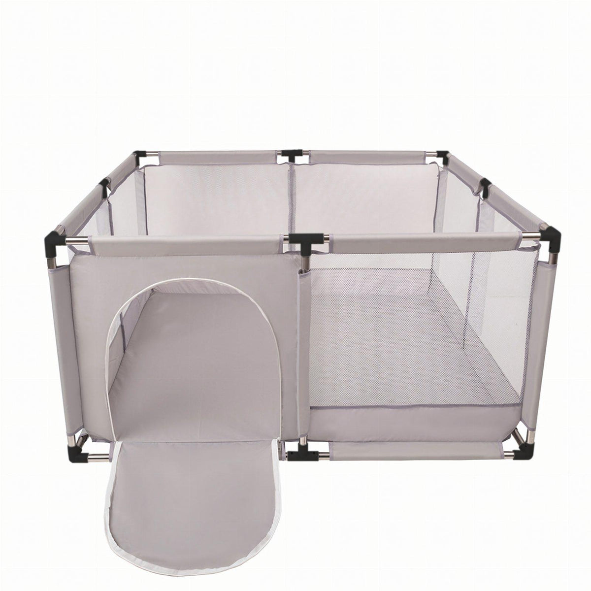 Children's Playpen with Foldable Ball Pit 126x126cm