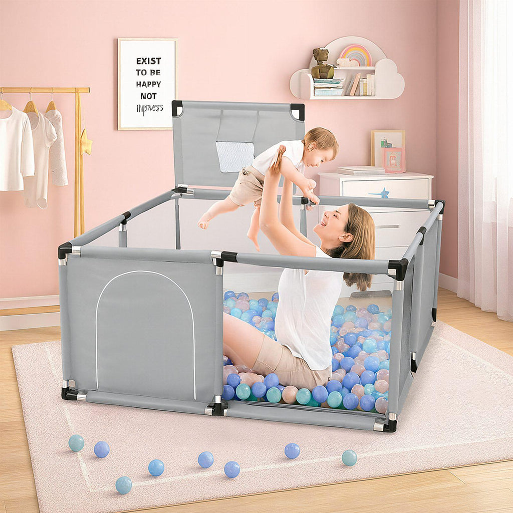 Laste mänguaedik pallimere alaga 126 × 126 cm RC-K-2647-15929