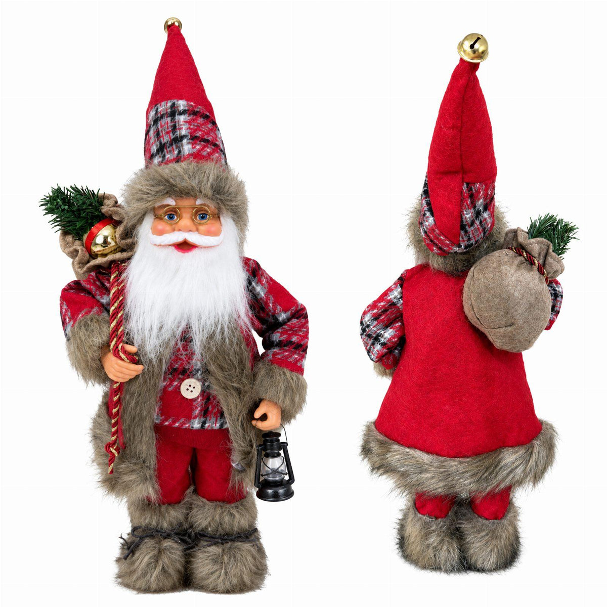 Premium Scandinavian Santa Claus Christmas Figurine 60 cm