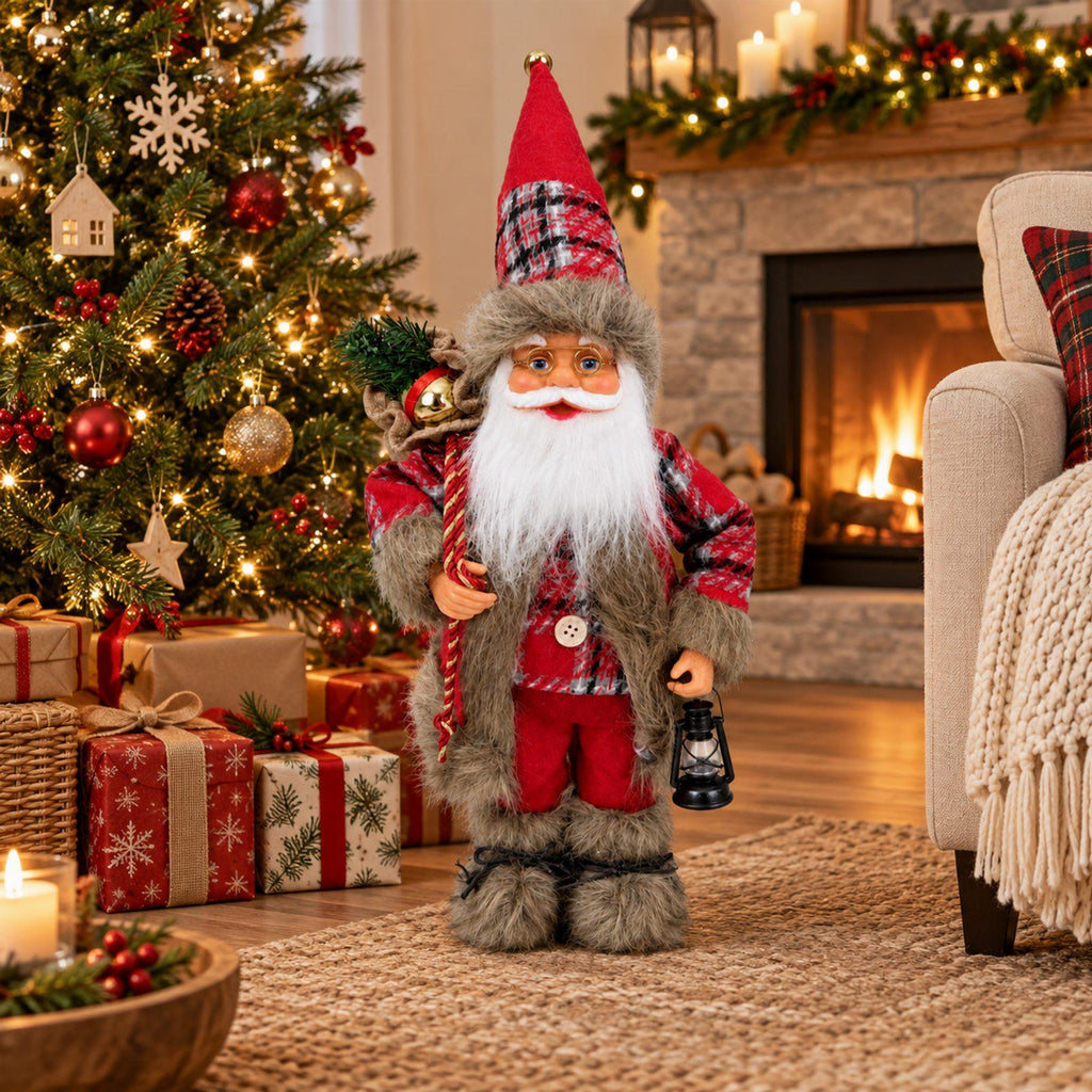 Premium Scandinavian Santa Claus Christmas Figurine 60 cm