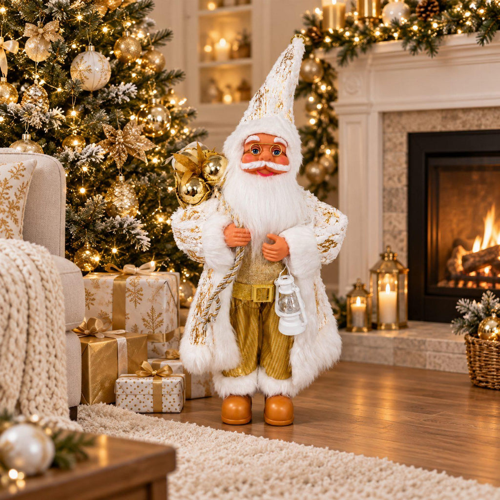 Premium Scandinavian Santa Claus Christmas Figurine 60 cm