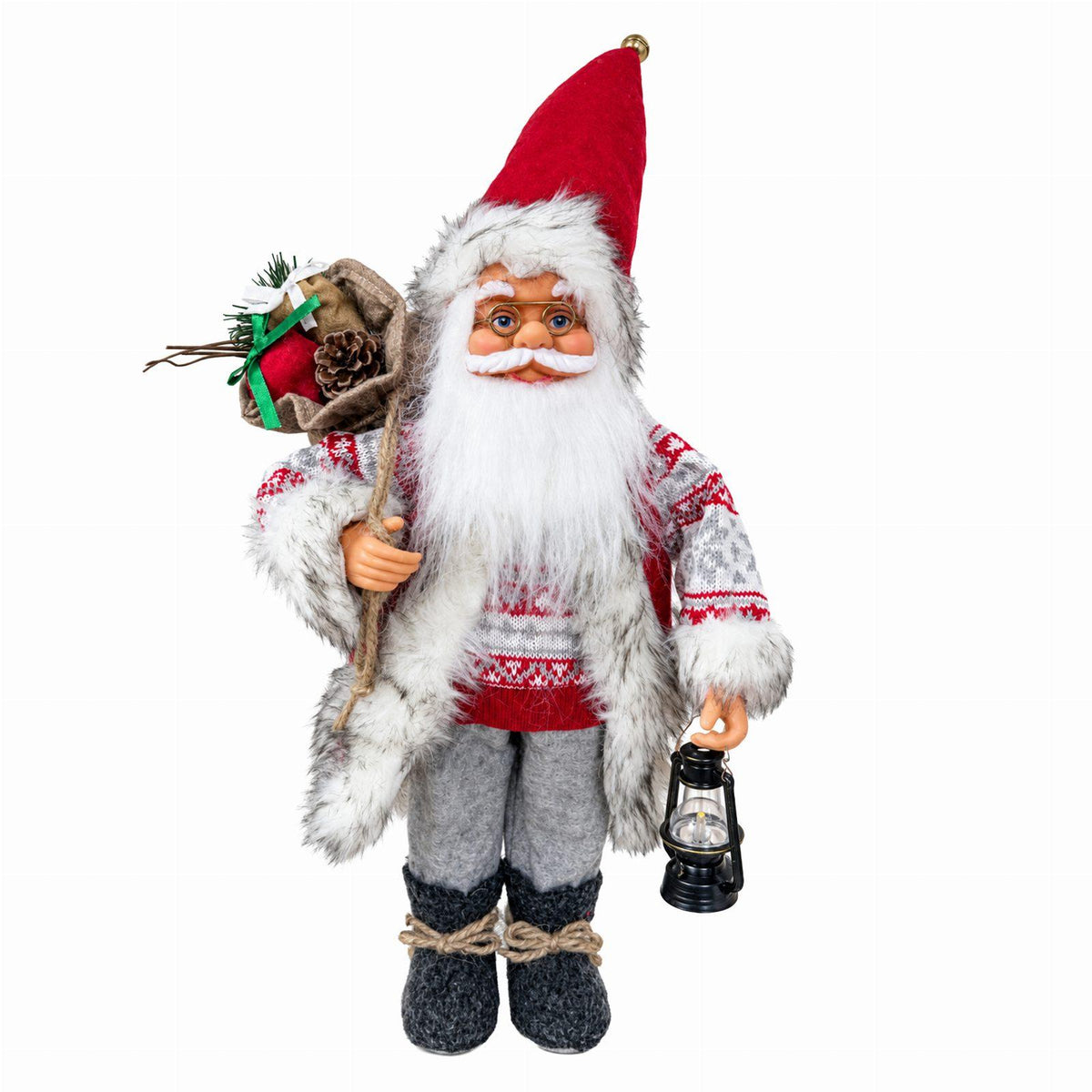 Premium Scandinavian Santa Claus Christmas Figurine 60 cm