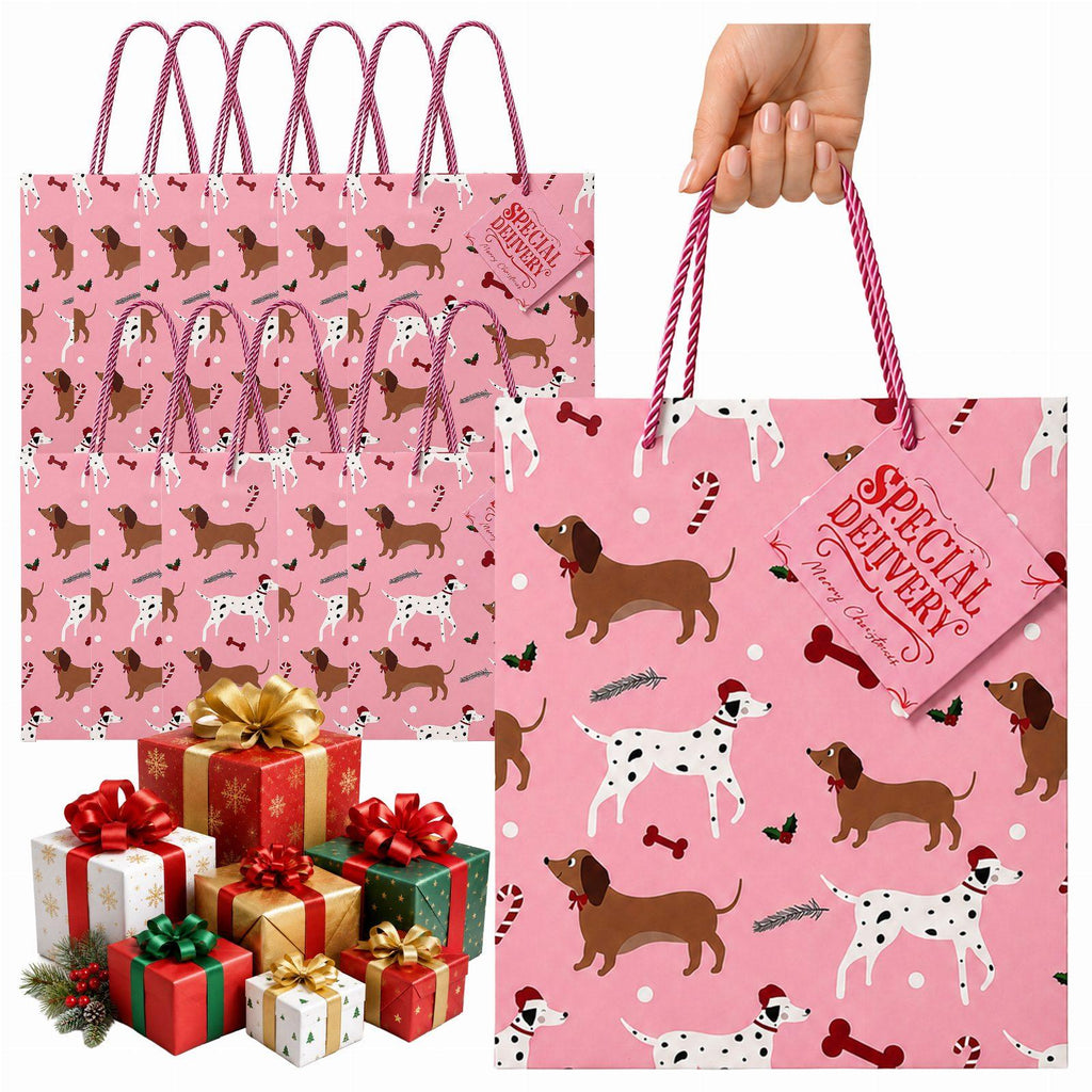 Christmas Gift Bag for Santa Presents under the Christmas Tree