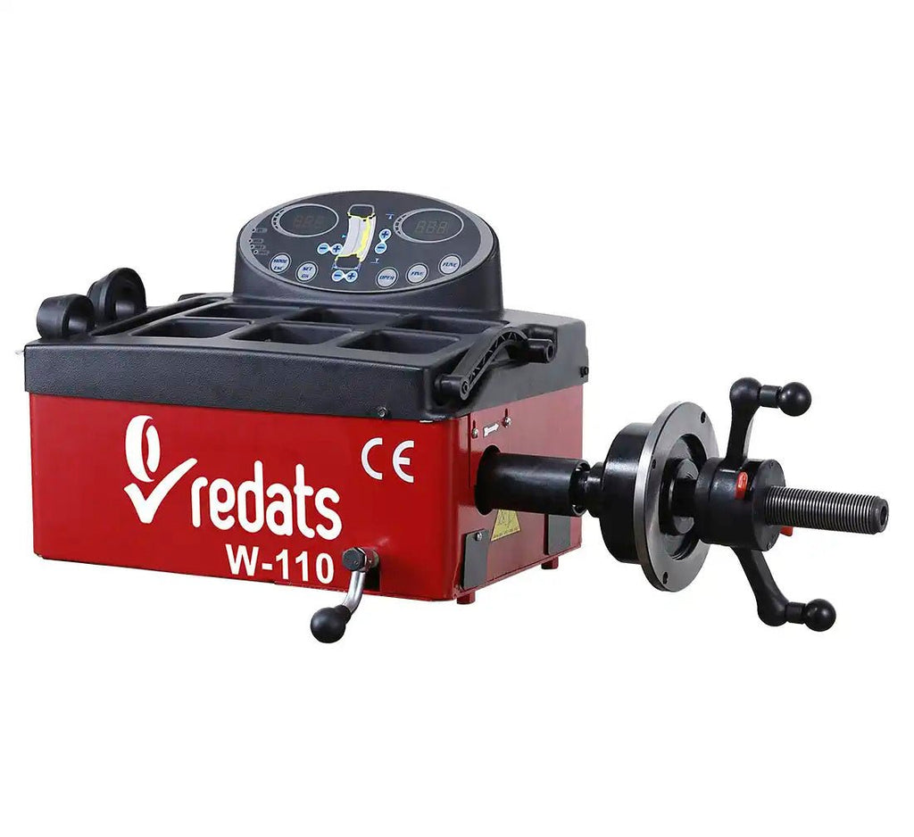 REDATS W-110 poolautomaatne rataste tasakaalustaja 10–24″, 230V/12V, kompaktne