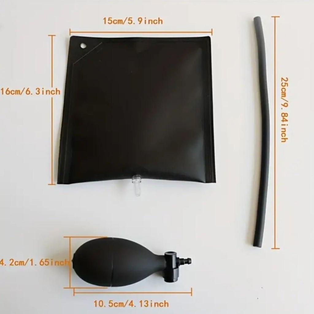 Reguleeritav silikoonist õhupump auto remondiks, uste ja akende paigaldamiseks