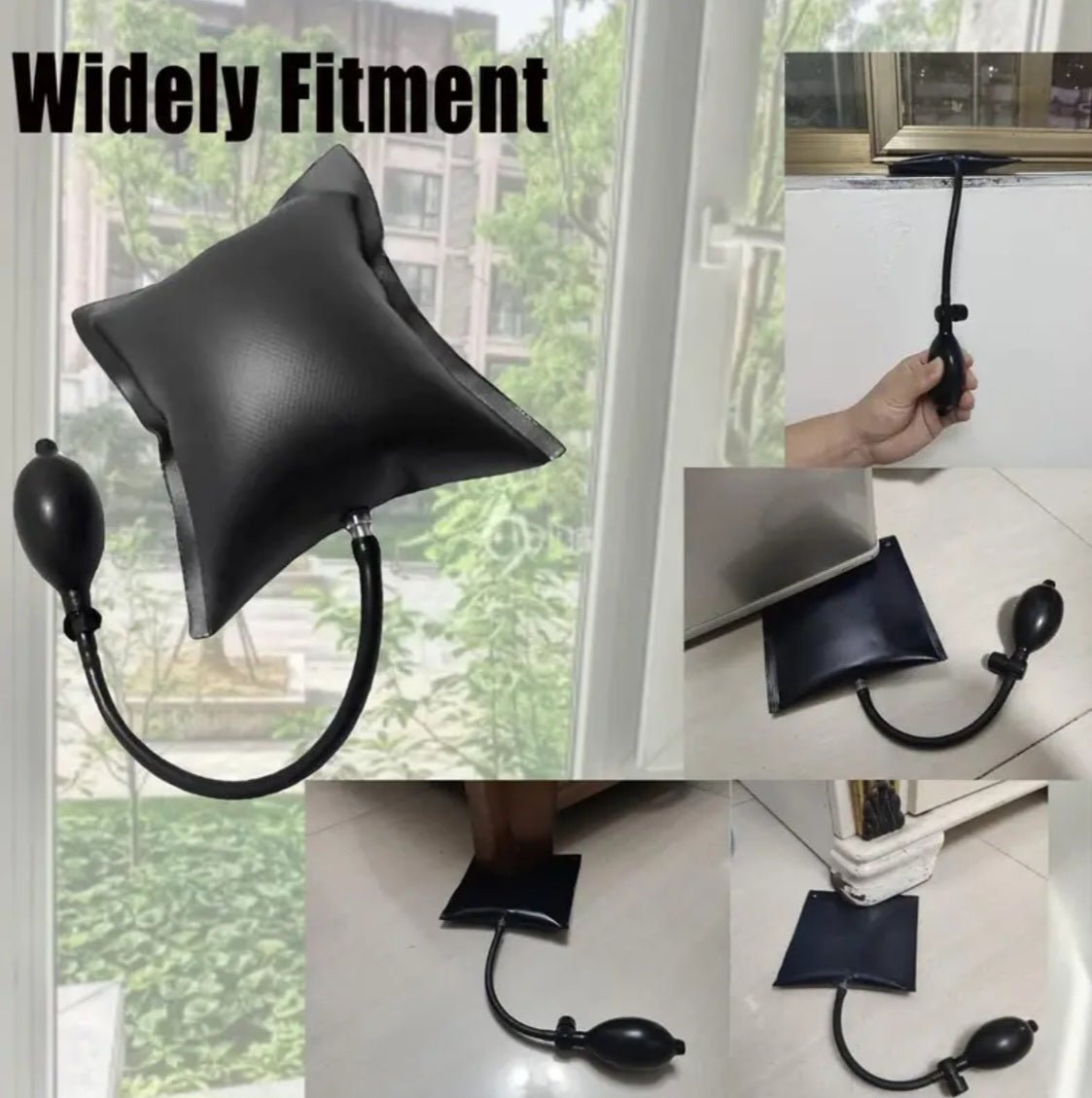 Reguleeritav silikoonist õhupump auto remondiks, uste ja akende paigaldamiseks