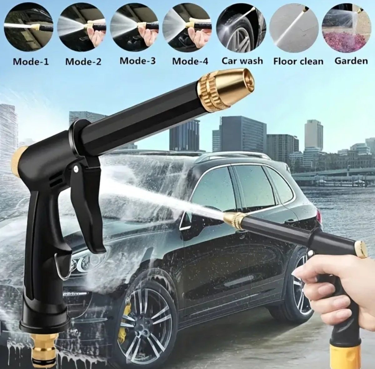 Adjustable Spray Gun for Water Hose