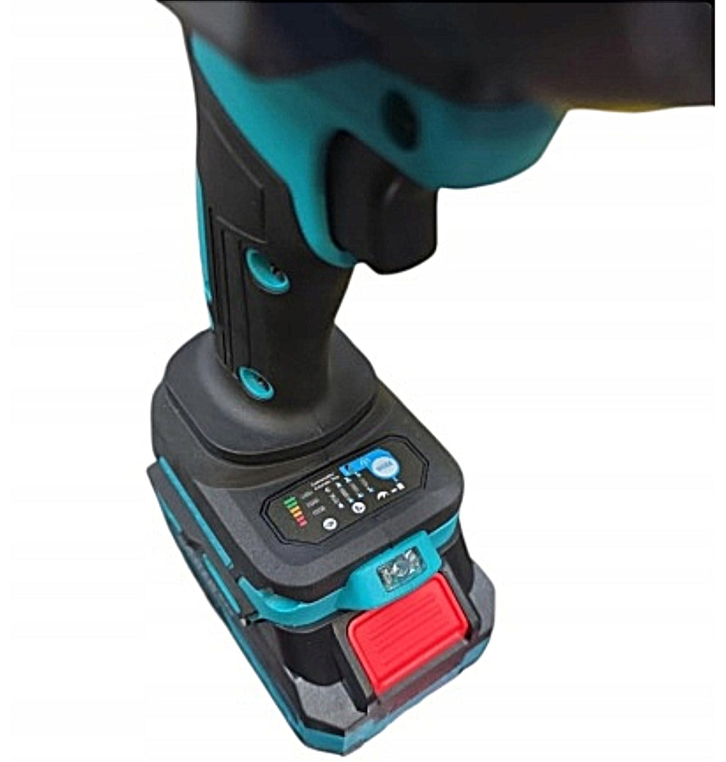 Bull-Tech BT-5601 juhtmeta harjadeta löökmutrikeeraja 1500Nm – 2× 6.0Ah akud, 1/2" ajam, Makita akuga ühilduv