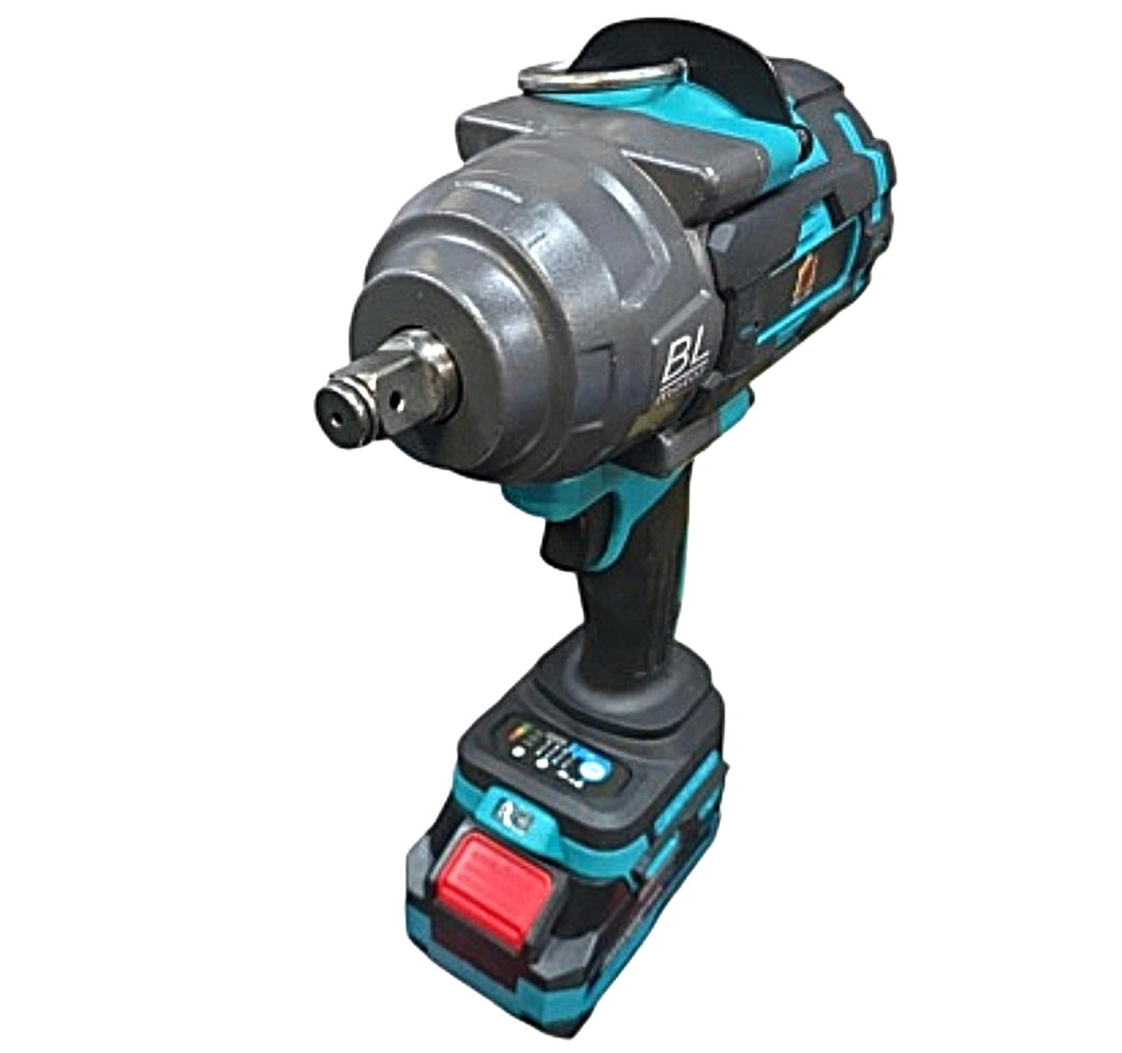 Bull-Tech BT-5601 juhtmeta harjadeta löökmutrikeeraja 1500Nm – 2× 6.0Ah akud, 1/2" ajam, Makita akuga ühilduv
