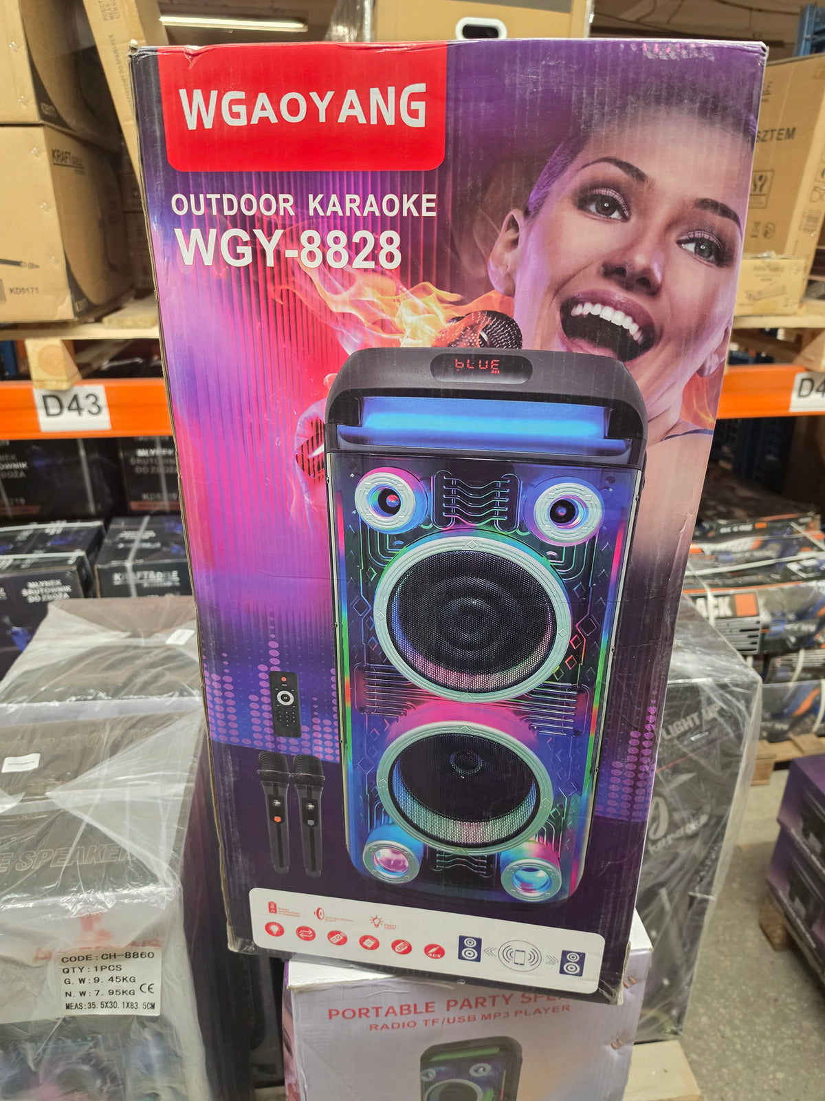 Bluetooth-kõlar SP-WGY-8828