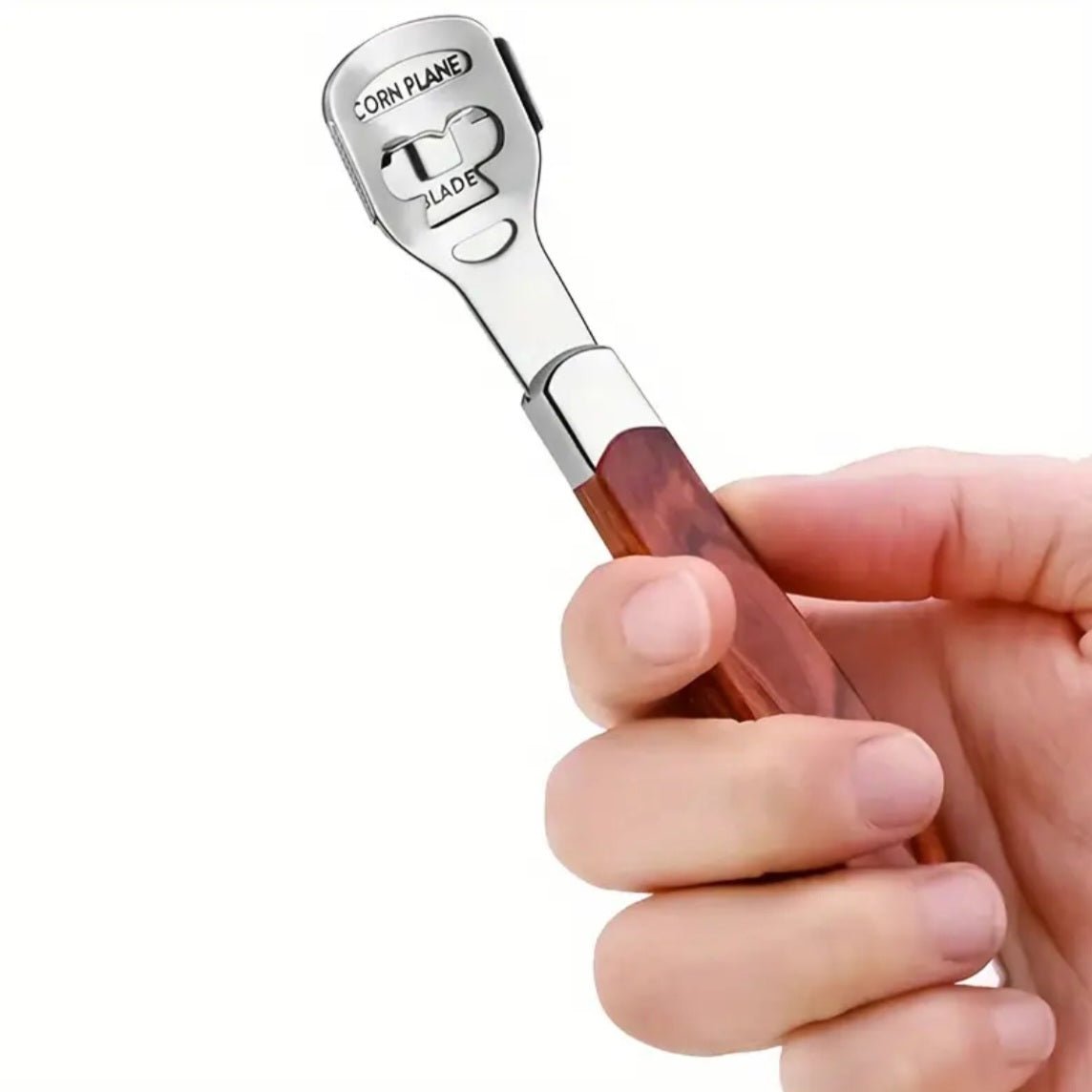 Roostevabast terasest paksu nahapaksendi eemaldaja koos 10 varutera (10 tk)