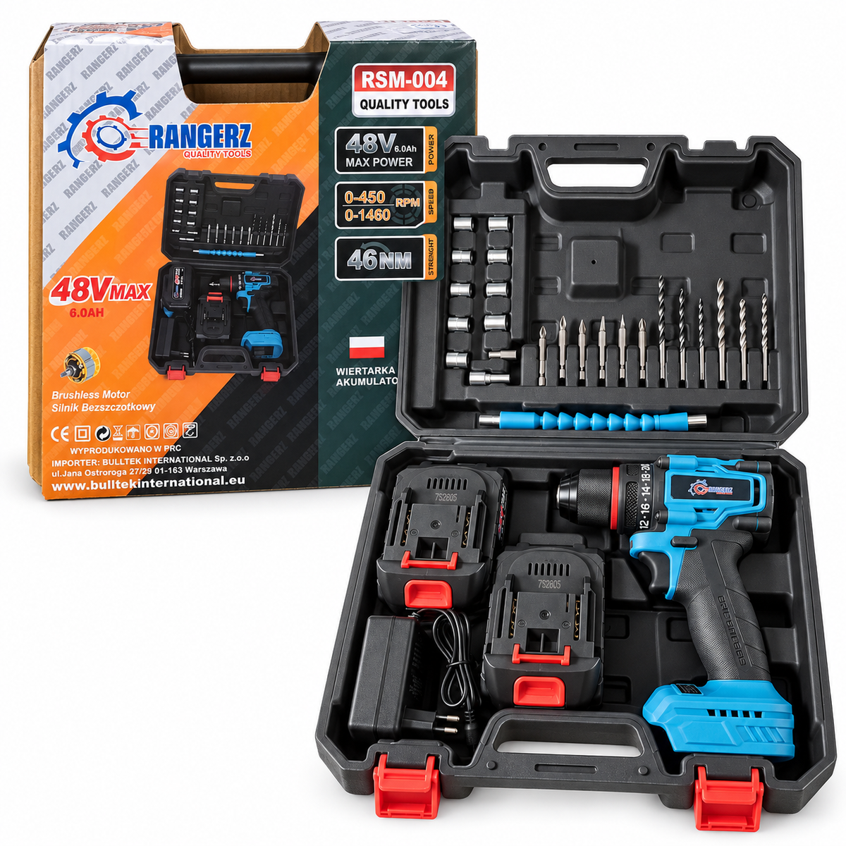 RANGERZ RSM-004 complete drill kit with retail packaging