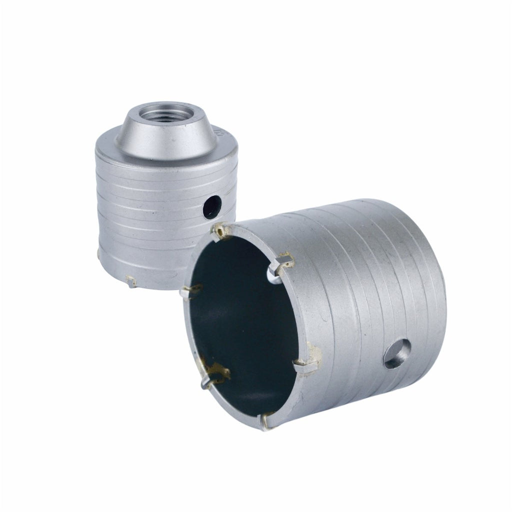 SDS Plus and SDS Max Concrete Core Drill Bit Set, 9 Pieces