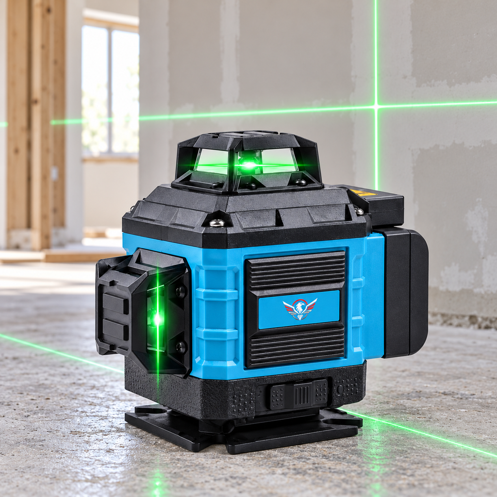 SKYTECH SK-5616 green laser level in use