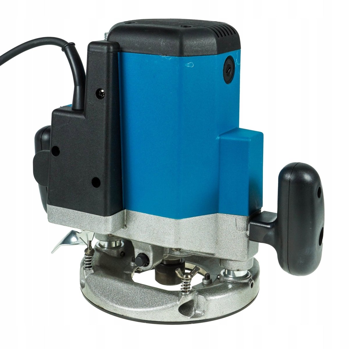 Black Plunge Router 3000W – 55mm Plunge, 9000–20000 RPM, 6/8/12mm Collets (230V)