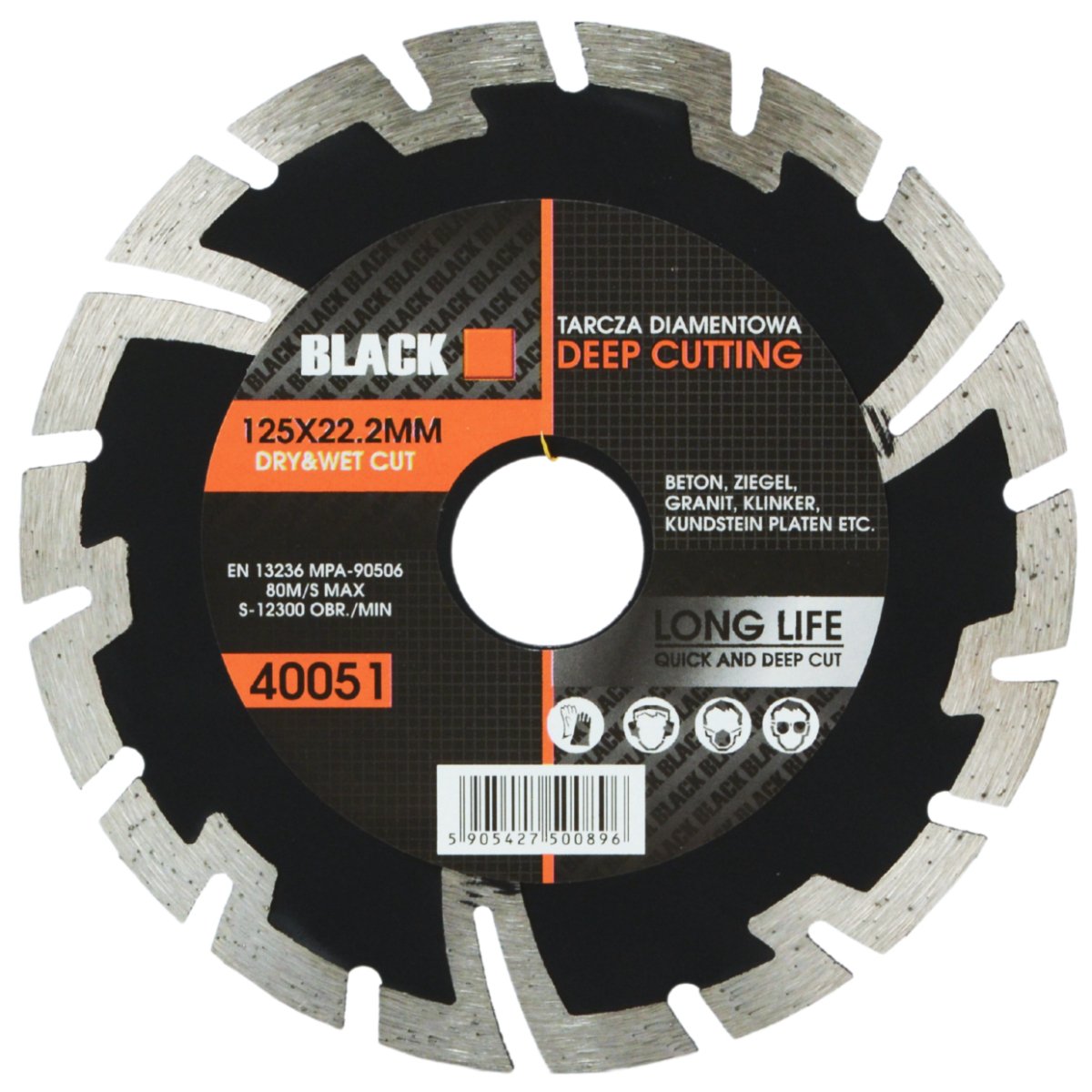 125mm sügav lõikega teemantlõikeketas