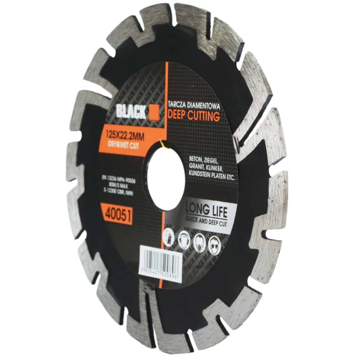 125mm sügav lõikega teemantlõikeketas