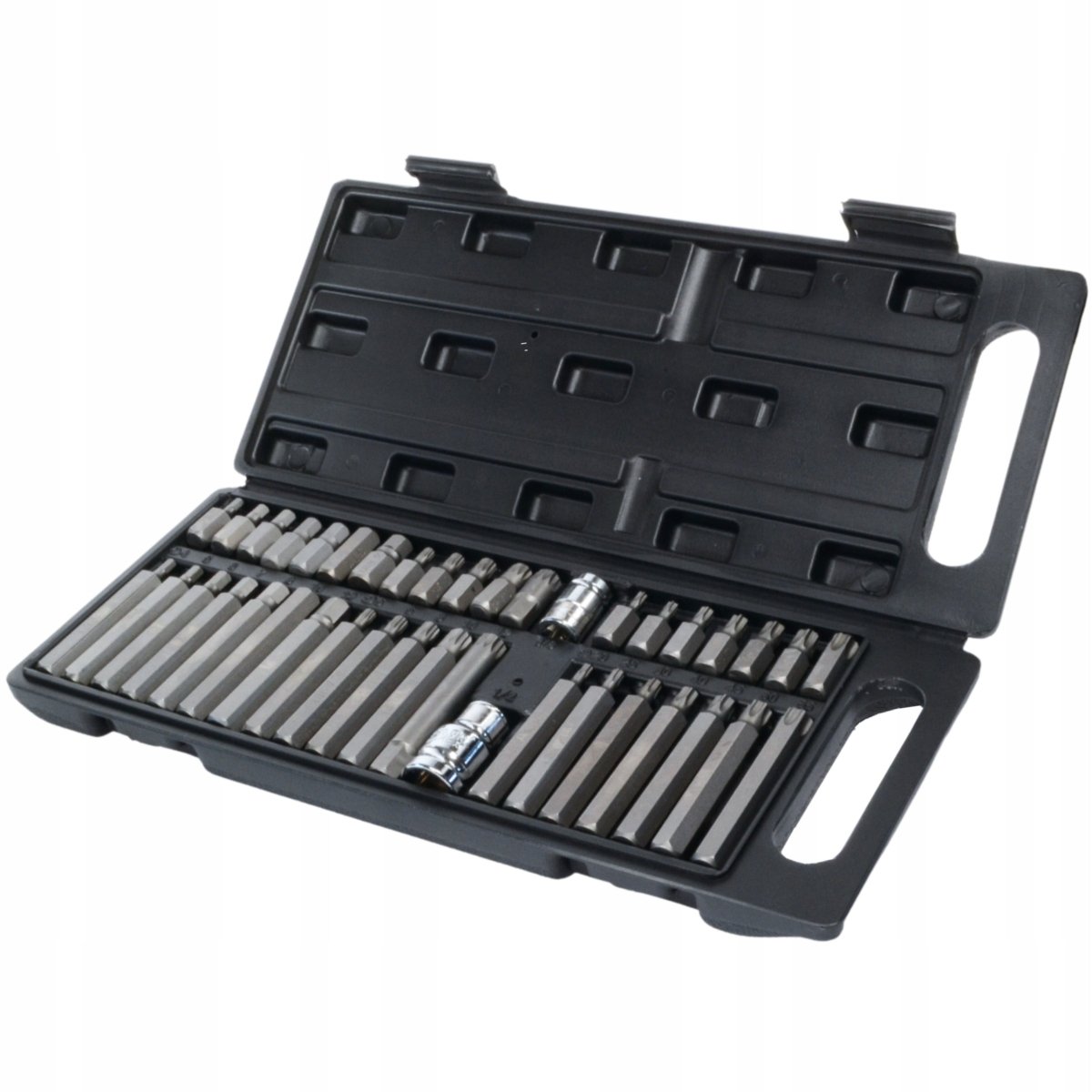 40-Piece Star, Hex & Torx Bit Set with Case
