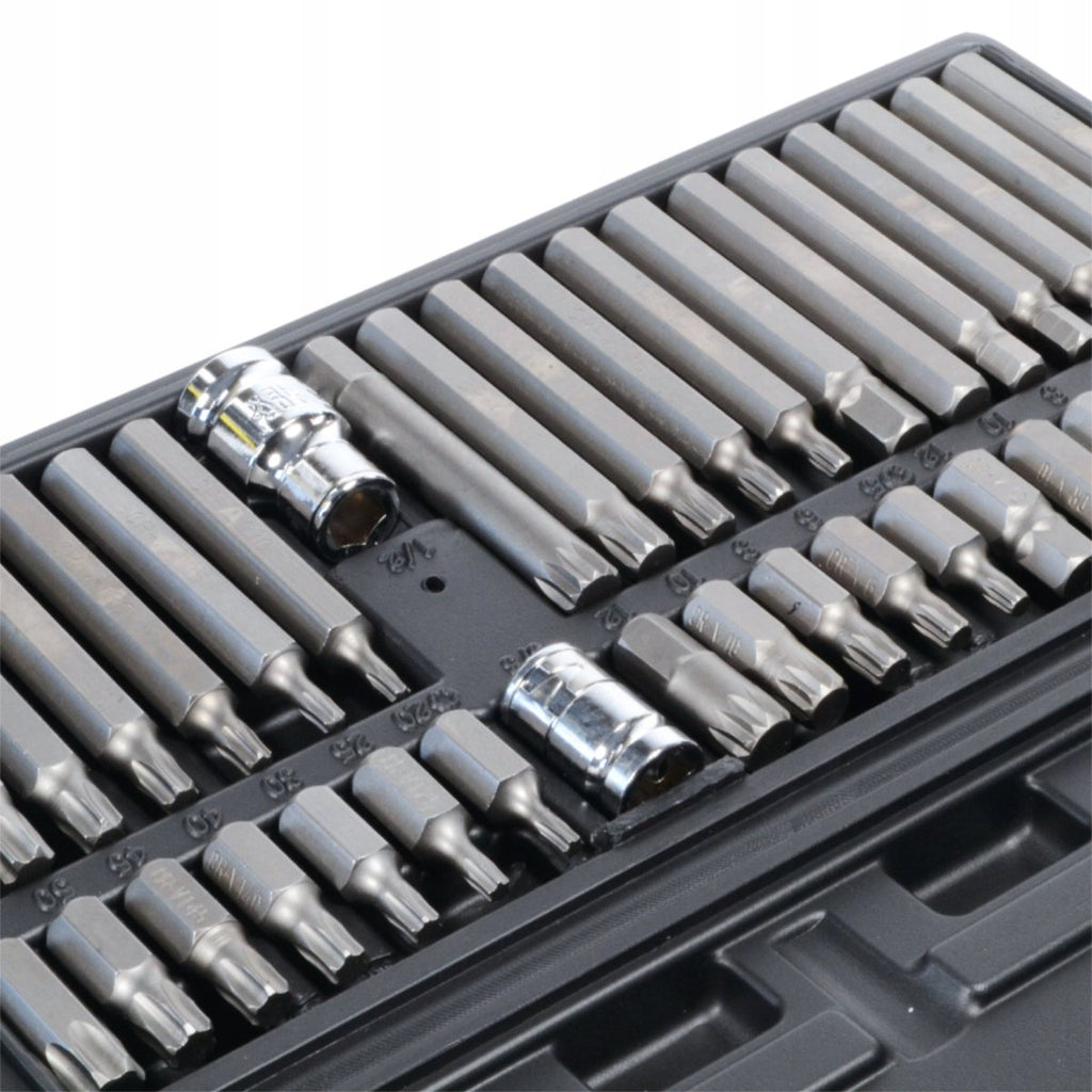 40-Piece Star, Hex & Torx Bit Set with Case