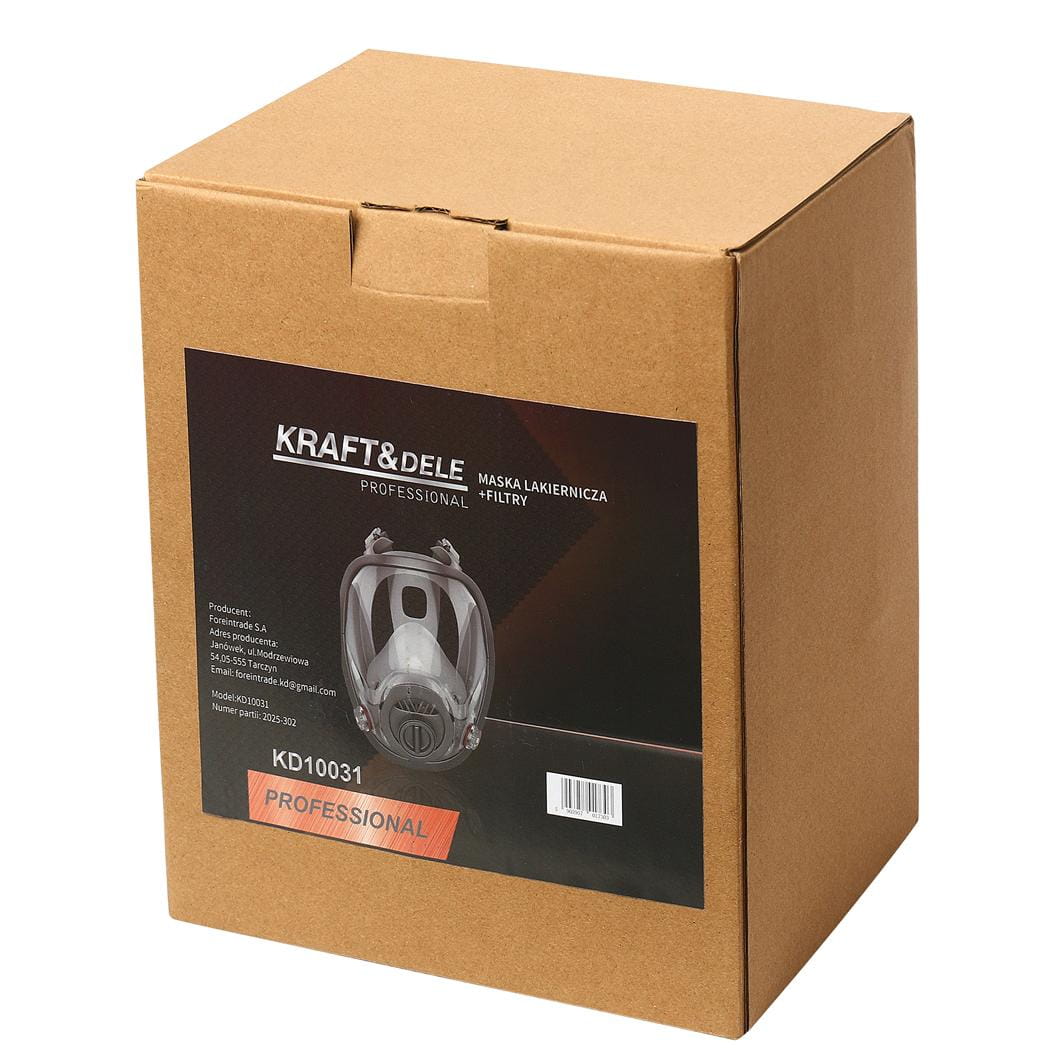 Täismask - respiraator KD10031 + filtrid (M) - Ostuklikk