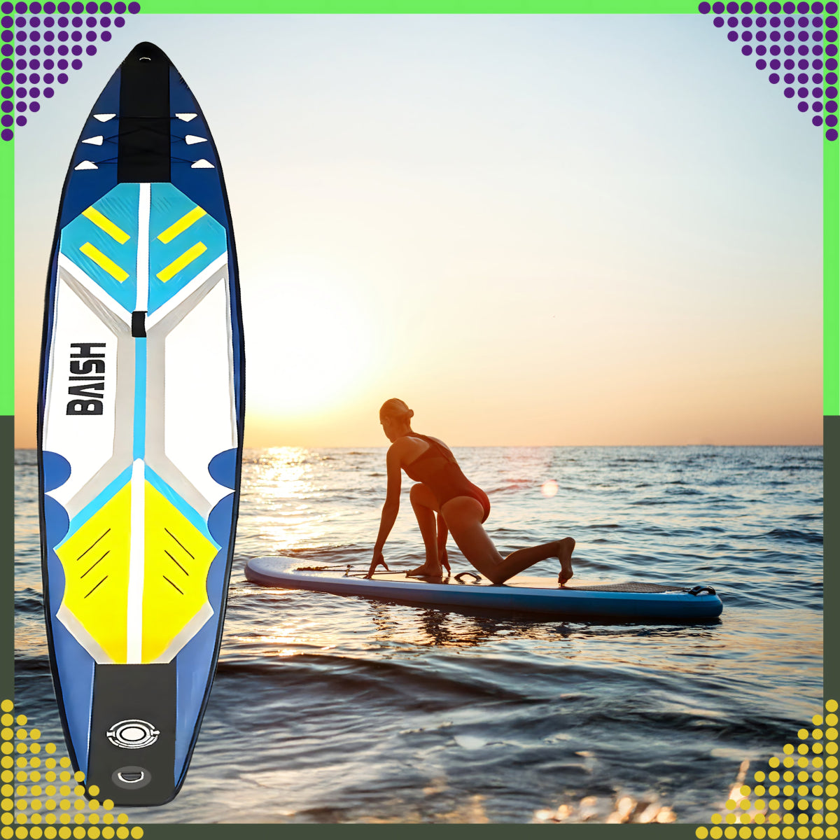 Täispuhutav SUP aerulaud 420 cm + tarvikud - Ostuklikk