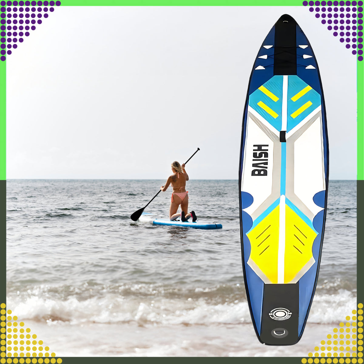 Täispuhutav SUP aerulaud 420 cm + tarvikud - Ostuklikk