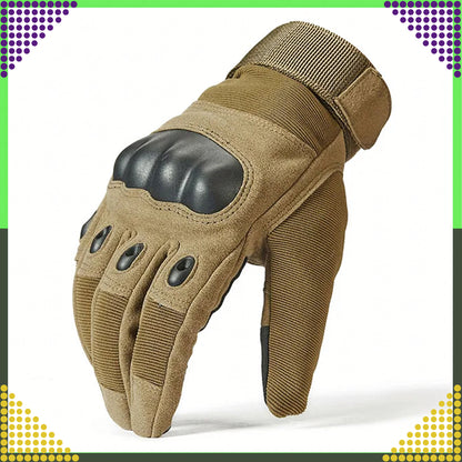 Taktikalised töö - ja motokindad L – puuteekraan, kaitsesõrmenukid - Ostuklikk