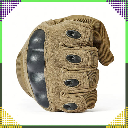 Taktikalised töö - ja motokindad L – puuteekraan, kaitsesõrmenukid - Ostuklikk