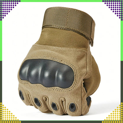 Taktikalised töö - ja motokindad L – puuteekraan, kaitsesõrmenukid - Ostuklikk