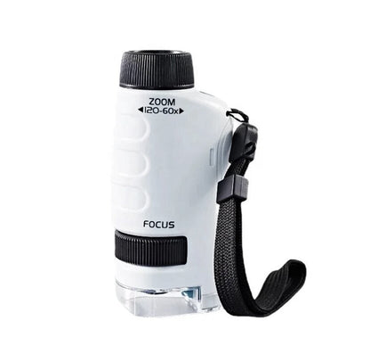 Taskumikroskoop 60×–120× LED - valgustusega - Ostuklikk