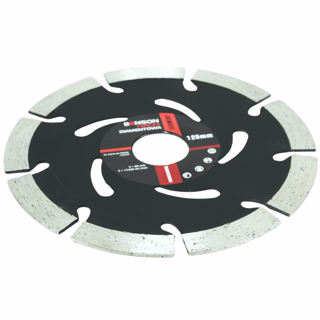 BENSON by BLACK 125 mm teemantlõikeketas nurklihvijale (2 mm)