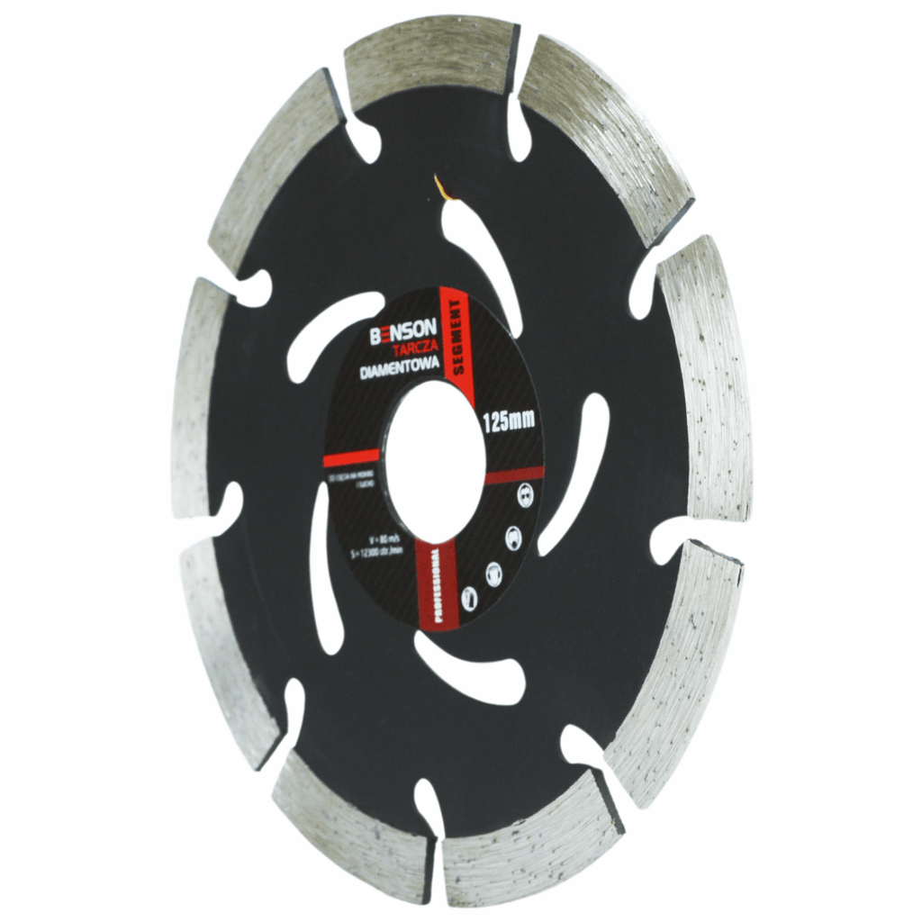 BENSON by BLACK 125 mm teemantlõikeketas nurklihvijale (2 mm)
