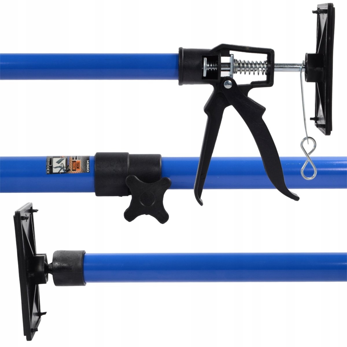 Teleskoopiline tugi kipsplaadipaneelidele 2 tk (2 tk)