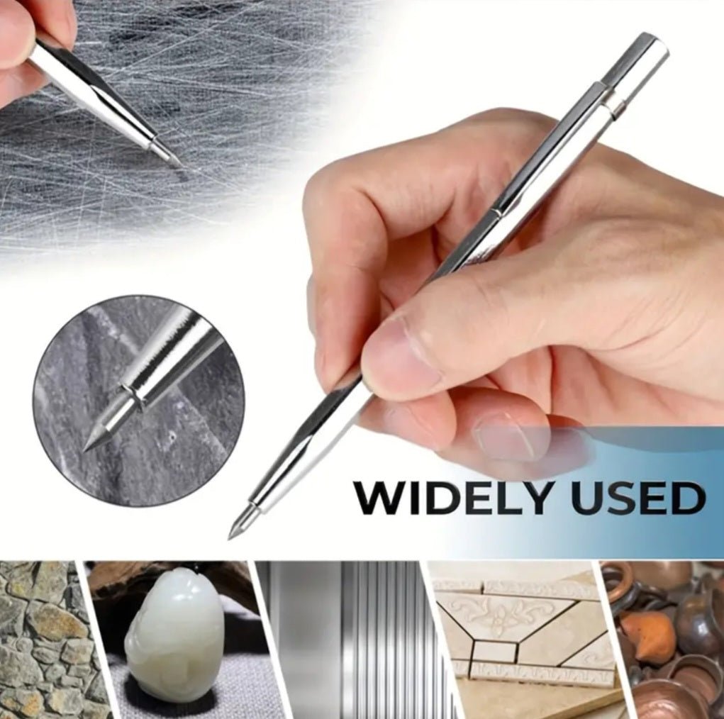 Terasest volframpliiats tugeva magnetiga, eelteritatud metallist märgistustööriist