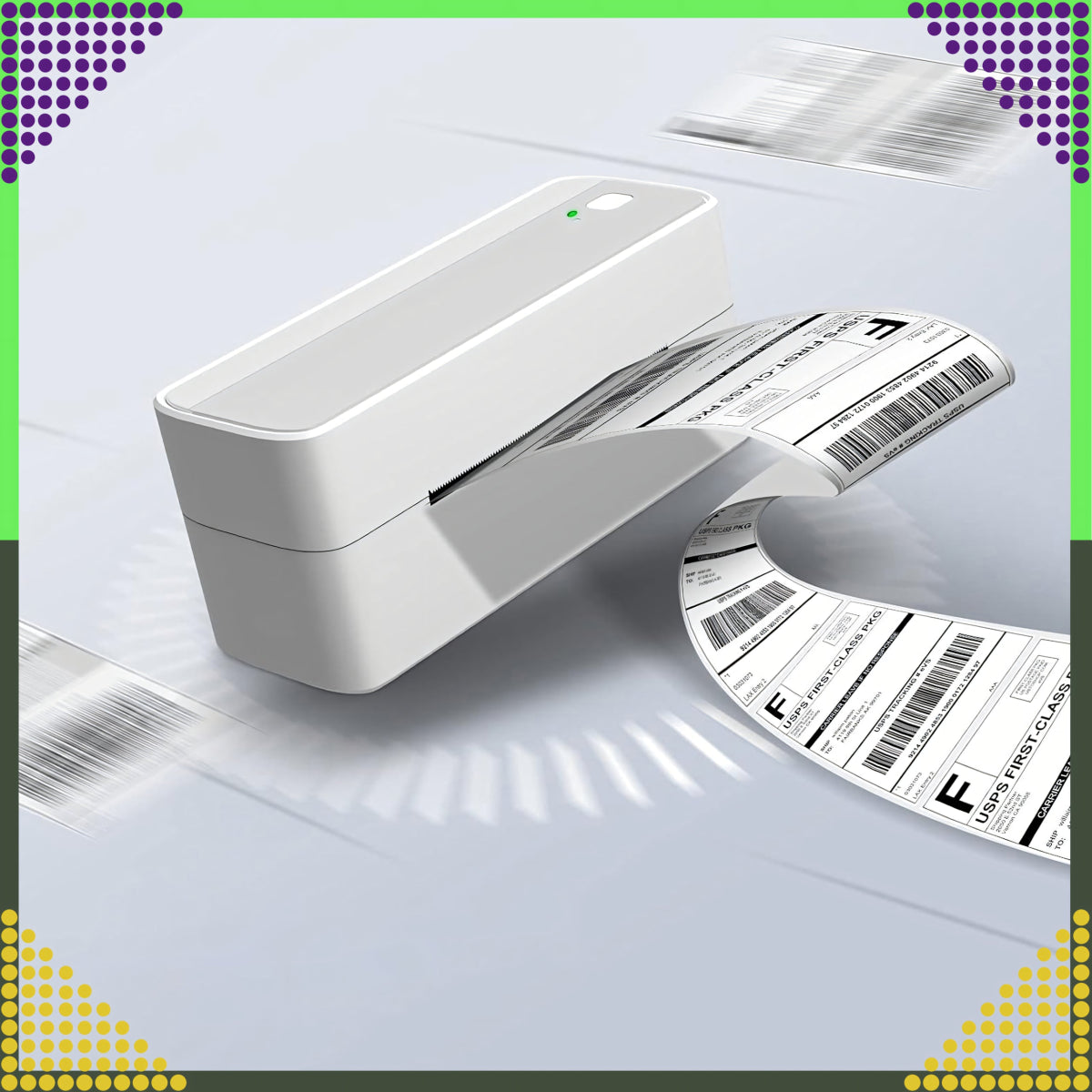 Termokleepsetiketid 100x150 mm, 500 tk (perforeeritud) - Ostuklikk