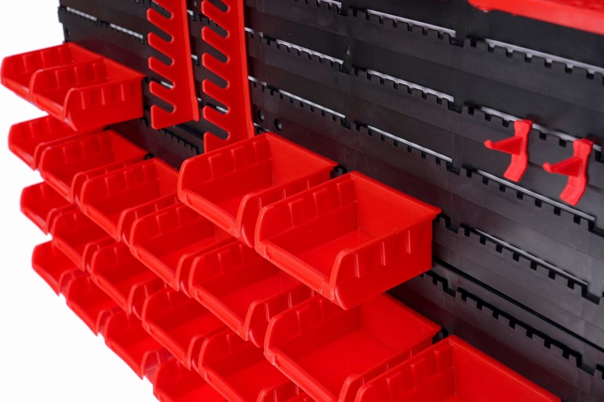 Töökoja tööriistapaneel KD11862 – 4 paneeli 47×27 cm + kandikud & konksud - Ostuklikk