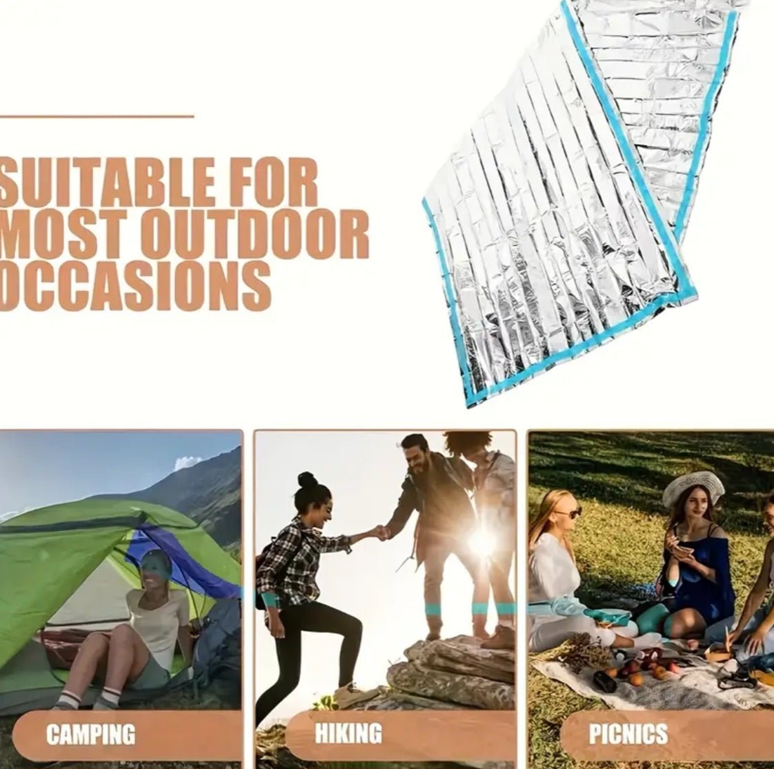 Veekindel hädaolukorra magamiskott kerge kaasaskantav ellujäämisvarustus