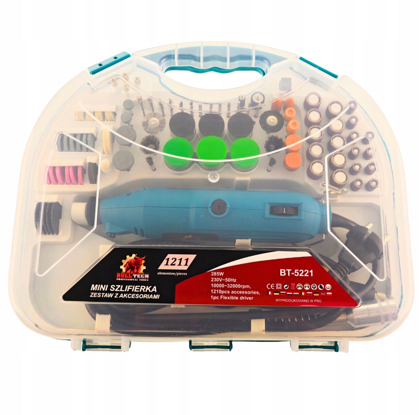 Bull-Tech BT5221 285W minifrees paindvõlliga, XXL tarvikud
